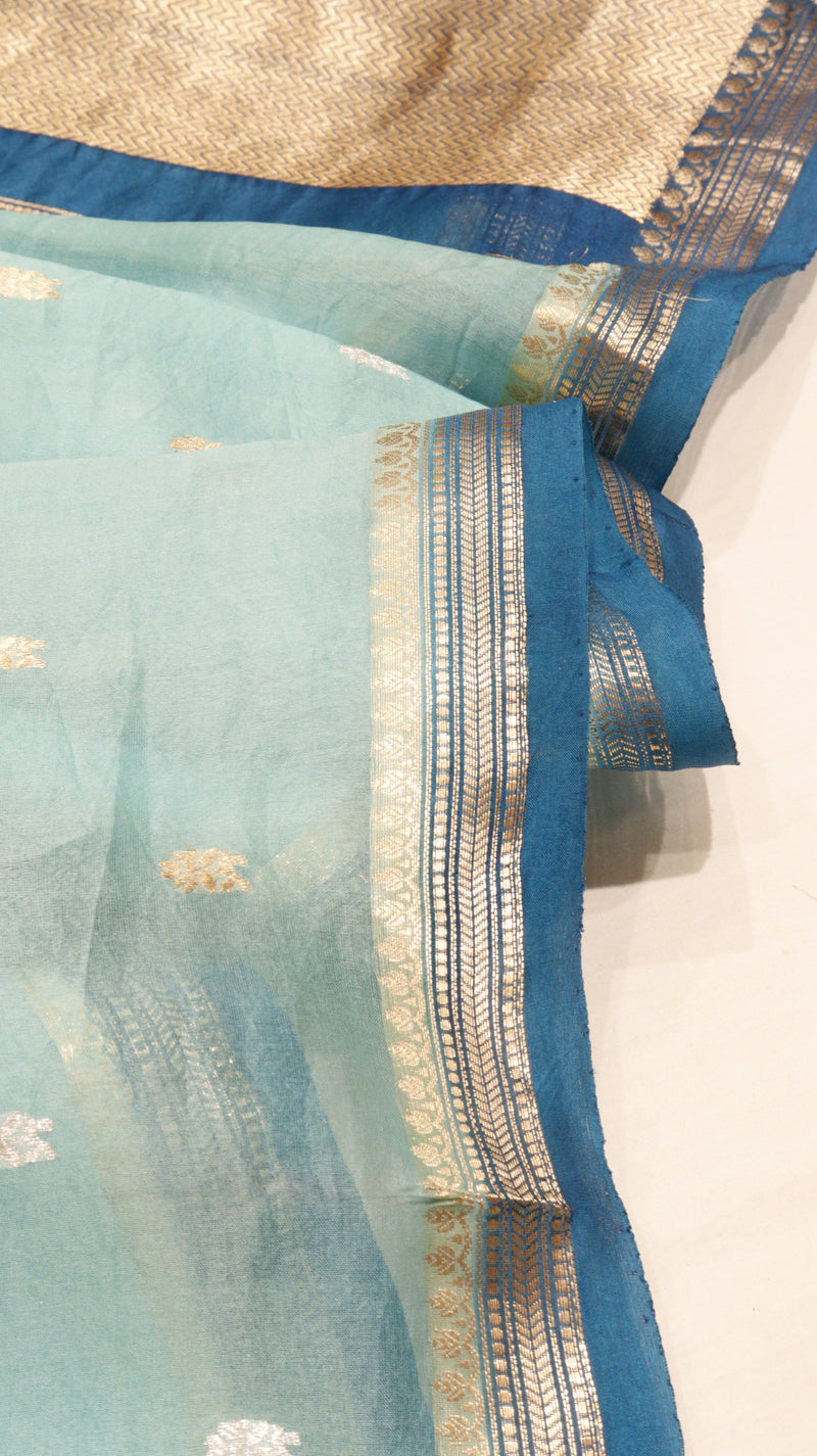 Pure Handloom Kora Silk Saree