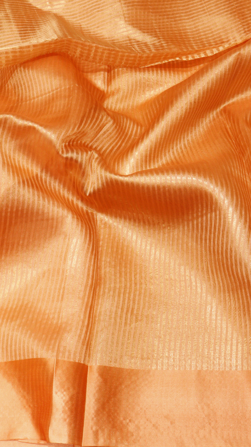 Striped Tissue Katan Silk Saree
