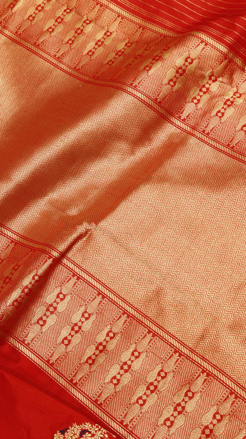 Handloom Pure Katan Silk Saree