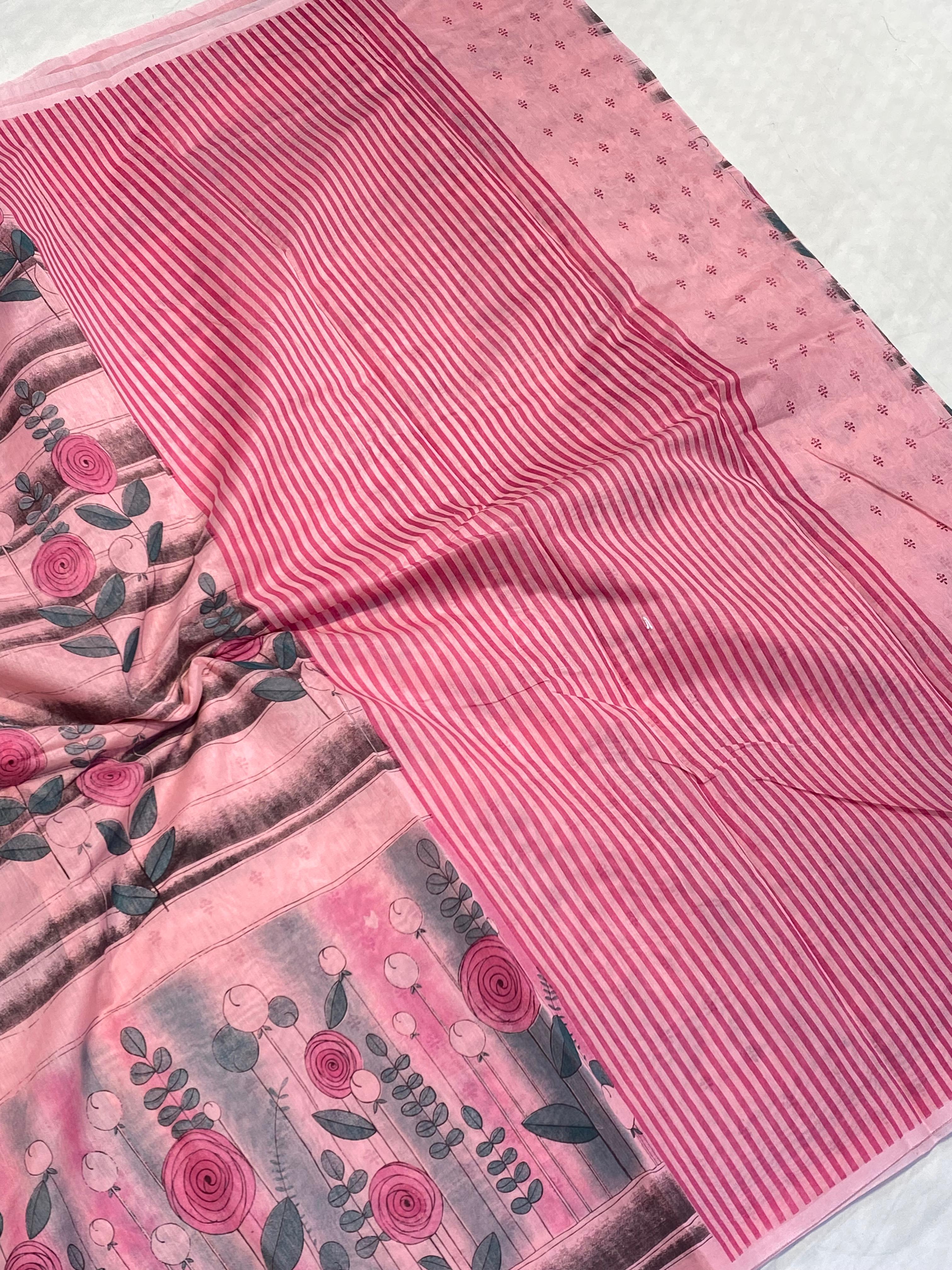 Semi Cotton Saree