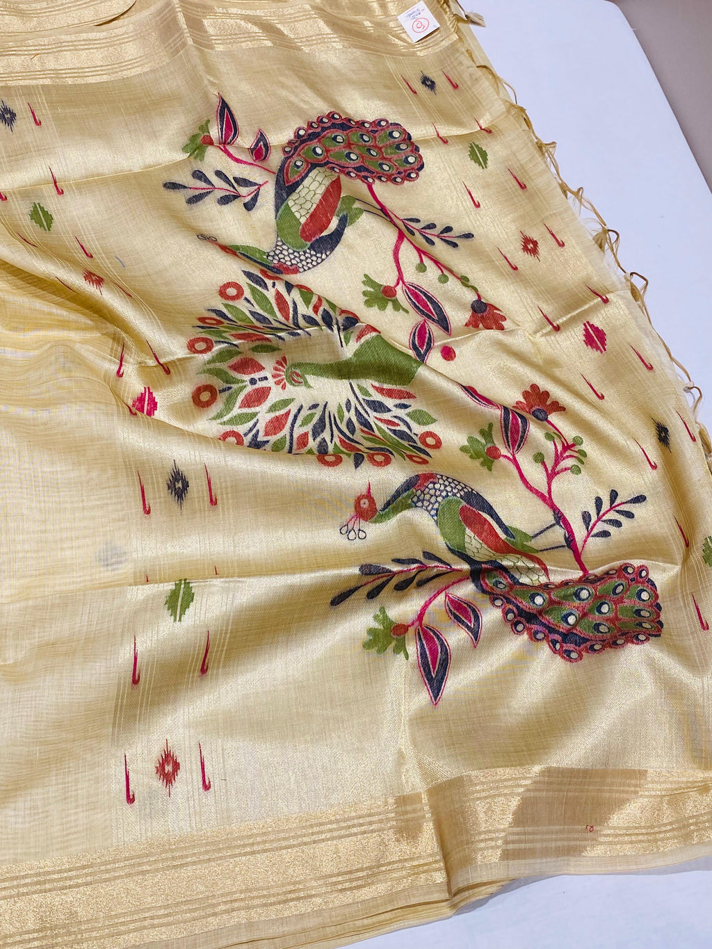 Semi Muslin saree