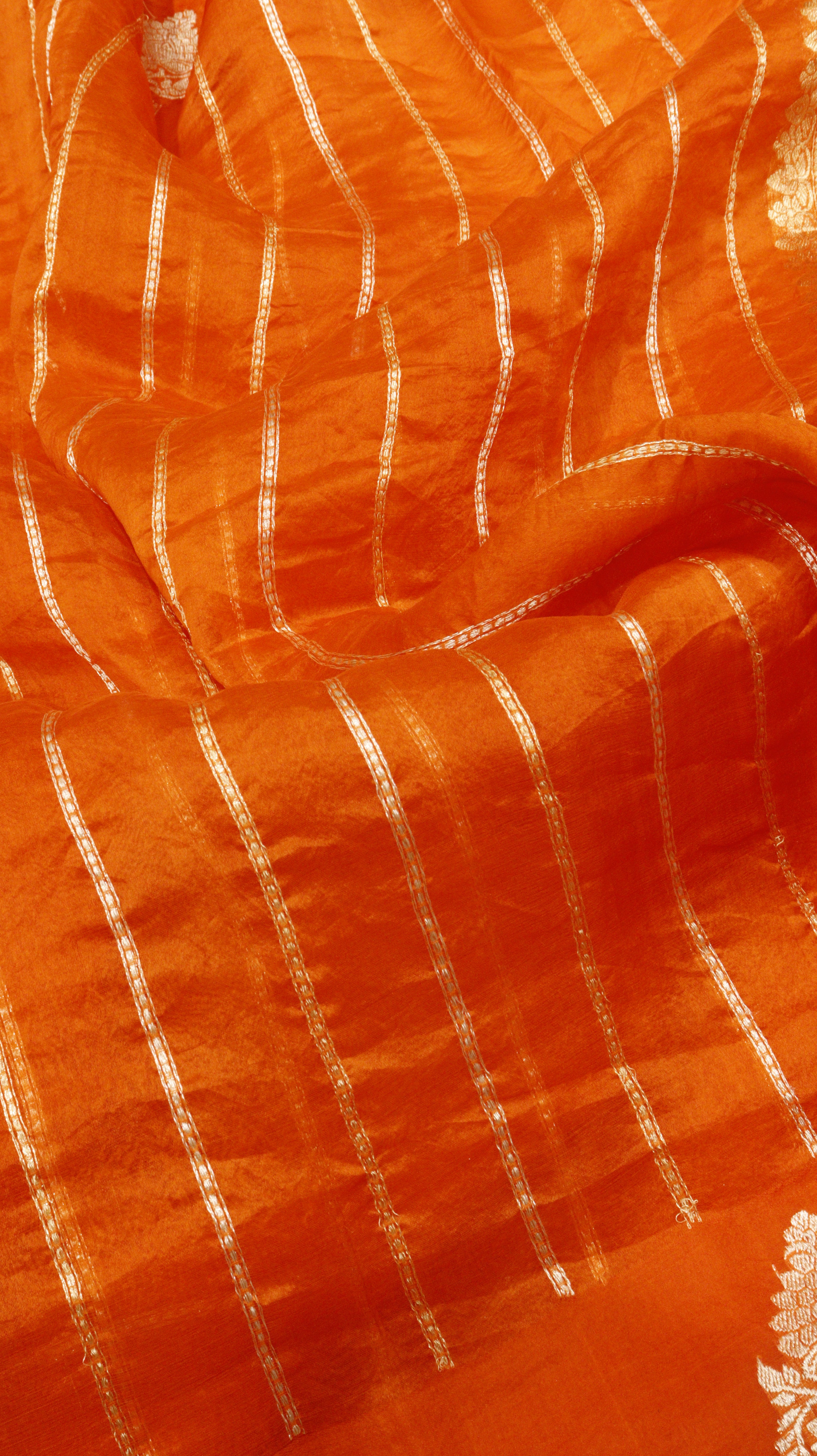 Handloom Pure Kora Silk Saree