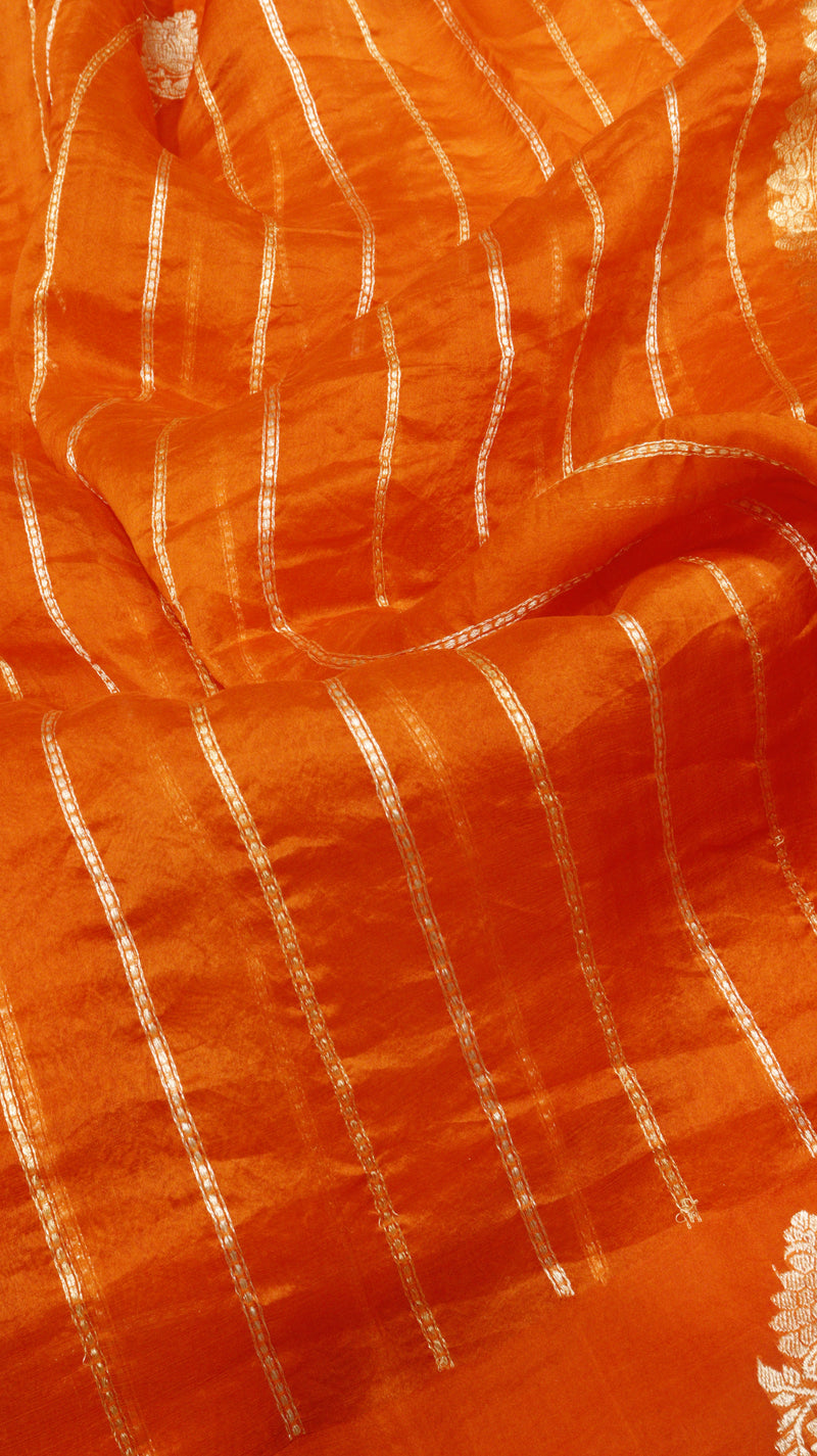 Pure Handloom Kora Silk Saree