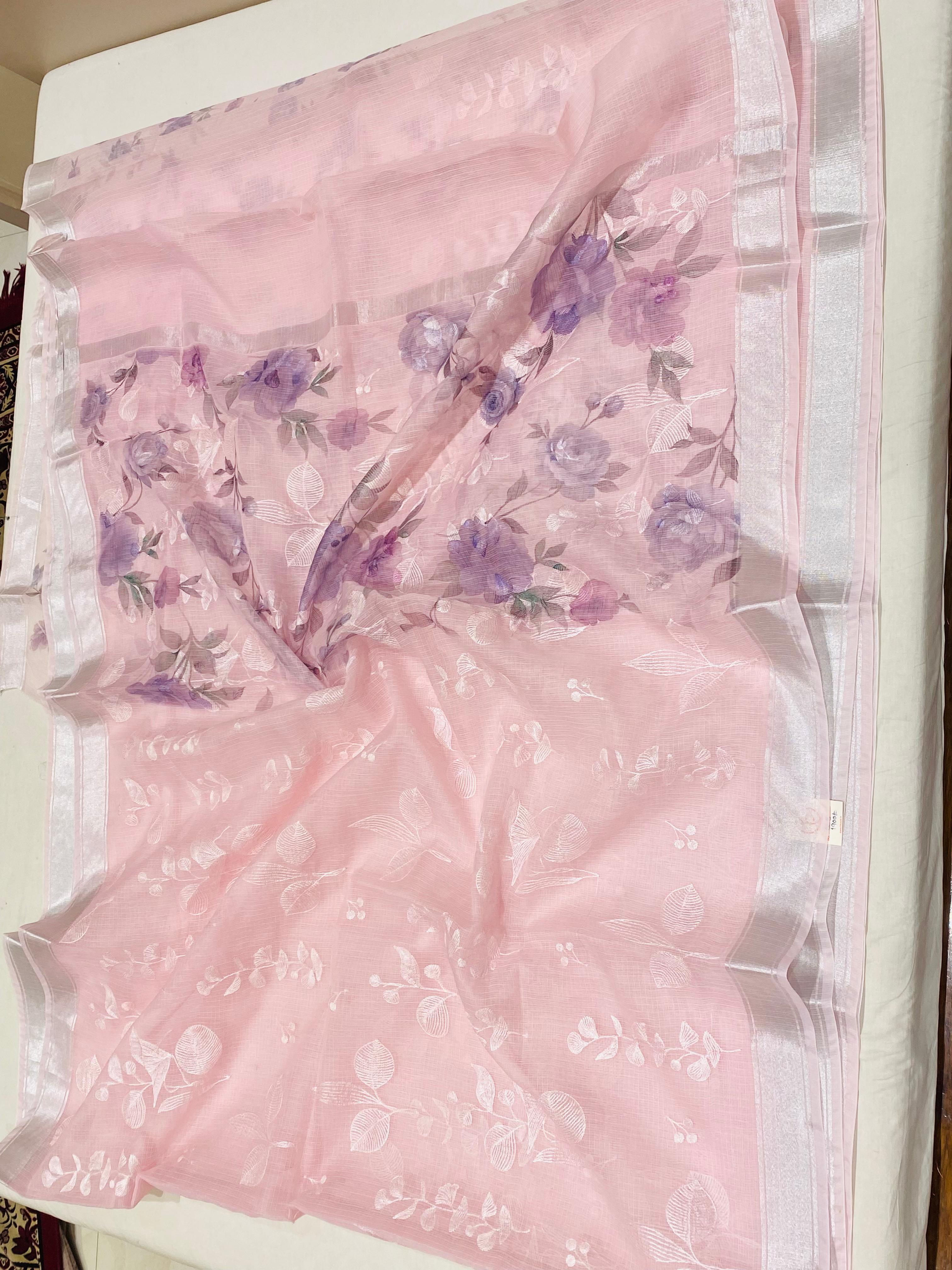 Semi Kota cotton saree