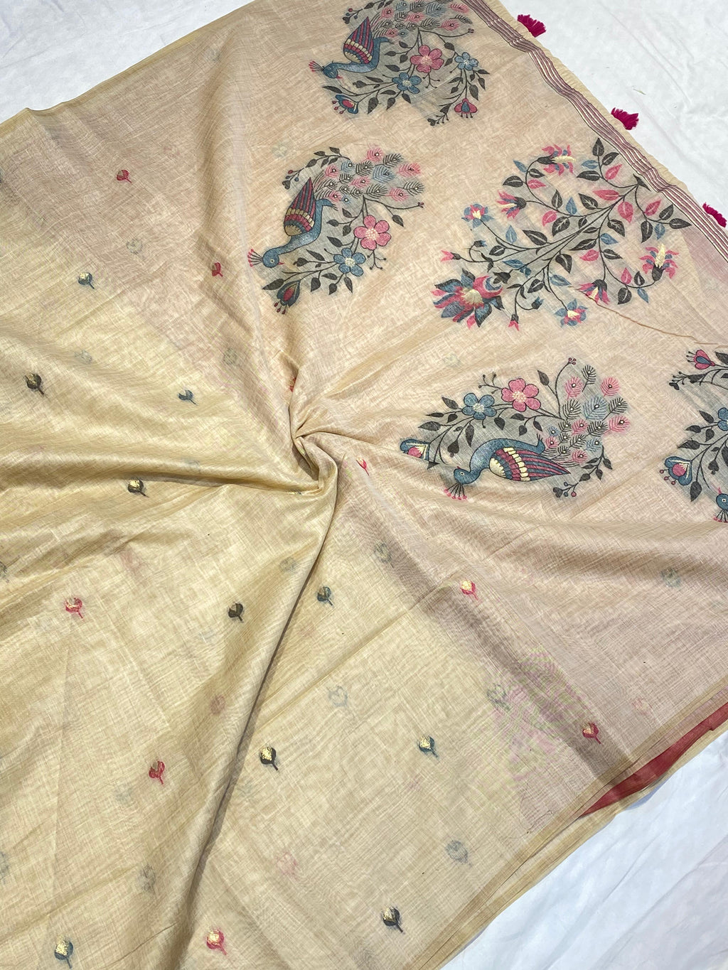 Semi Muslin Saree
