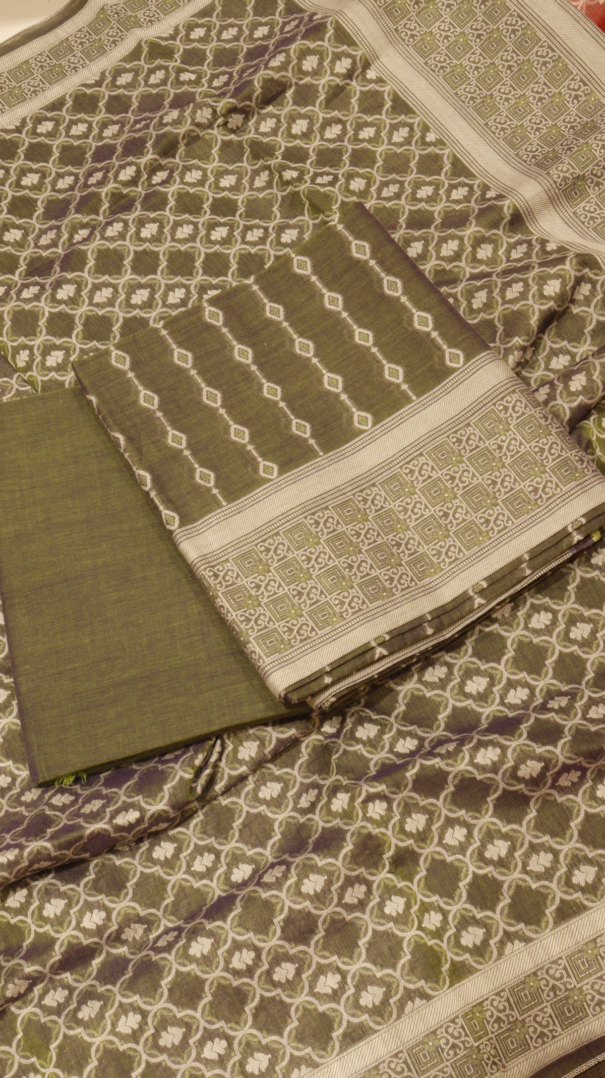 Jamdani Mul Cotton Suit Set