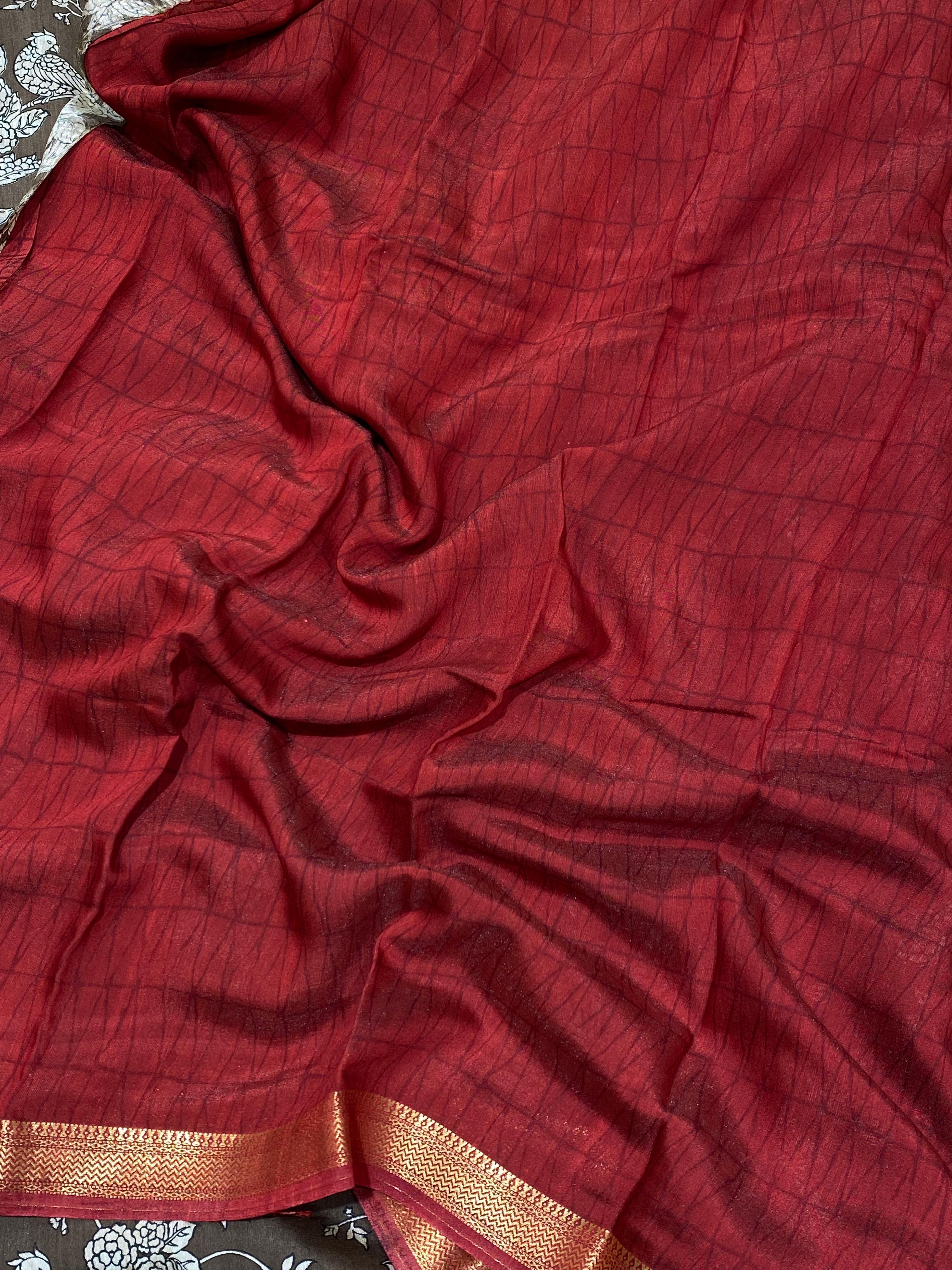 Semi Moonga saree