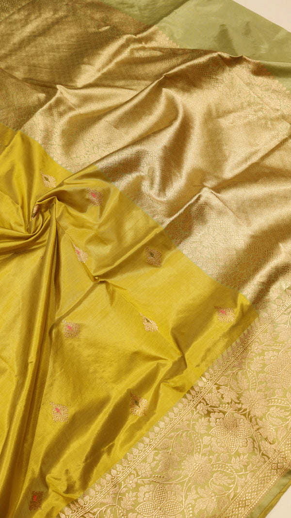 Handloom Pure Katan Silk Saree