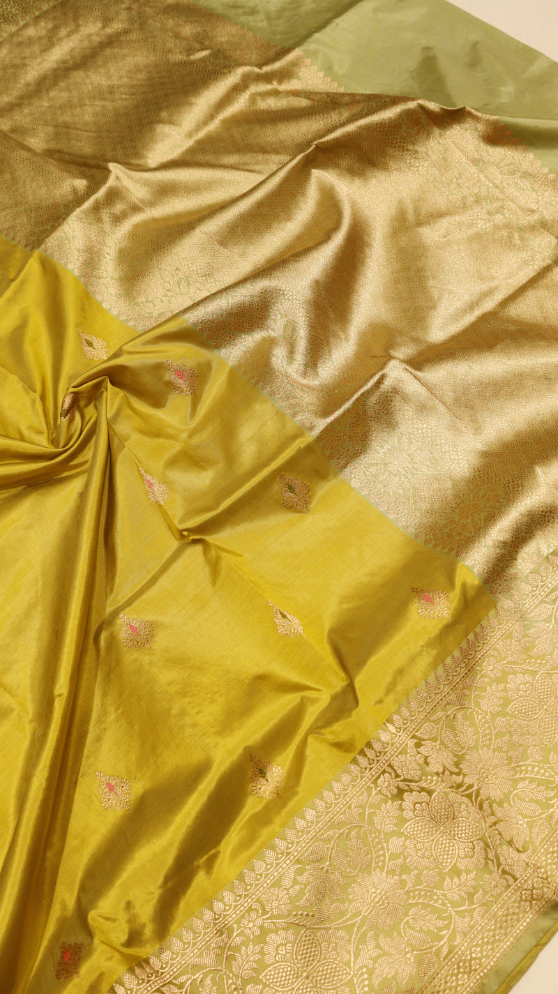 Handloom Pure Katan Silk Saree