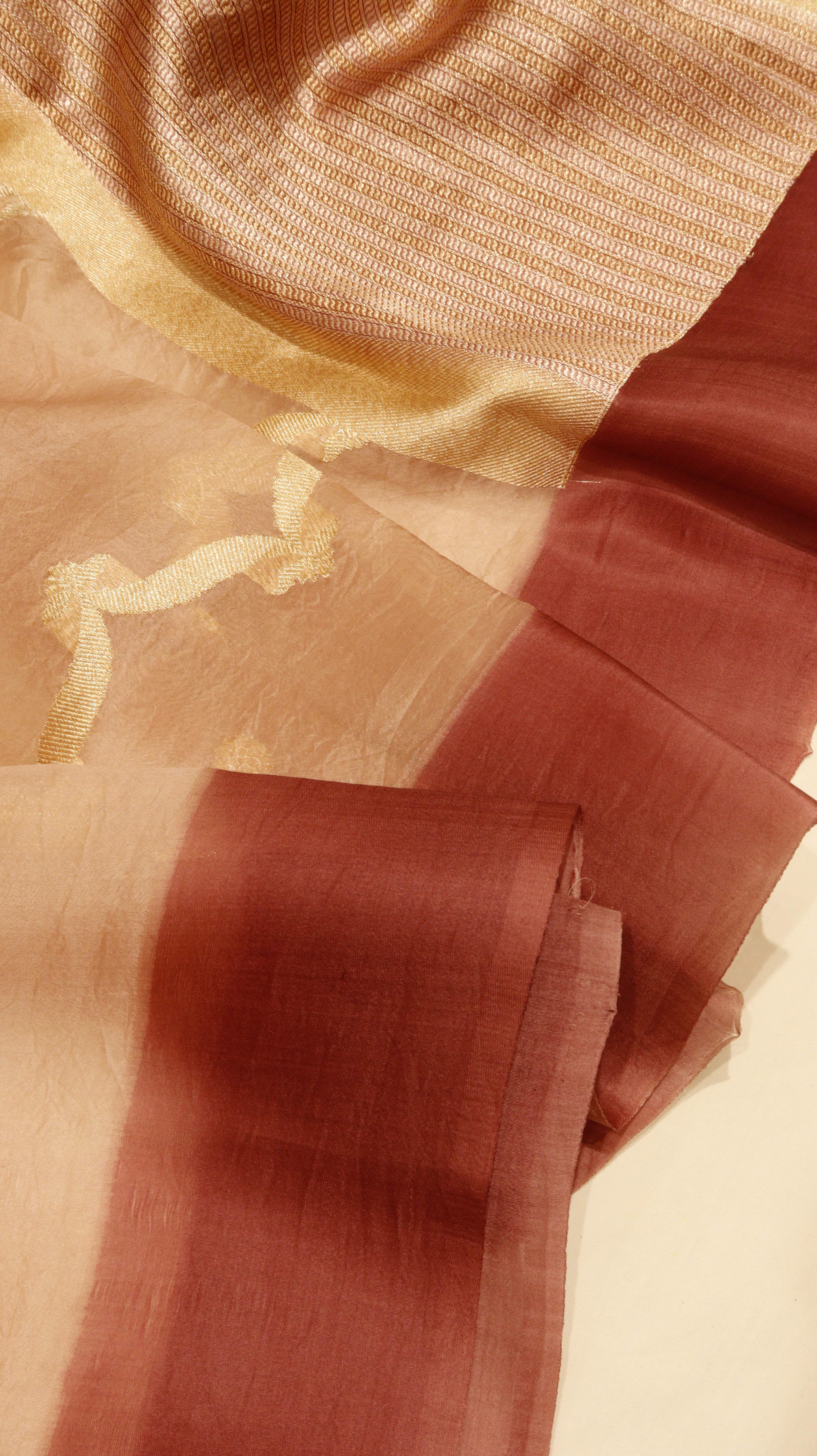 Pre-Order : Handloom Pure Kora Silk Saree