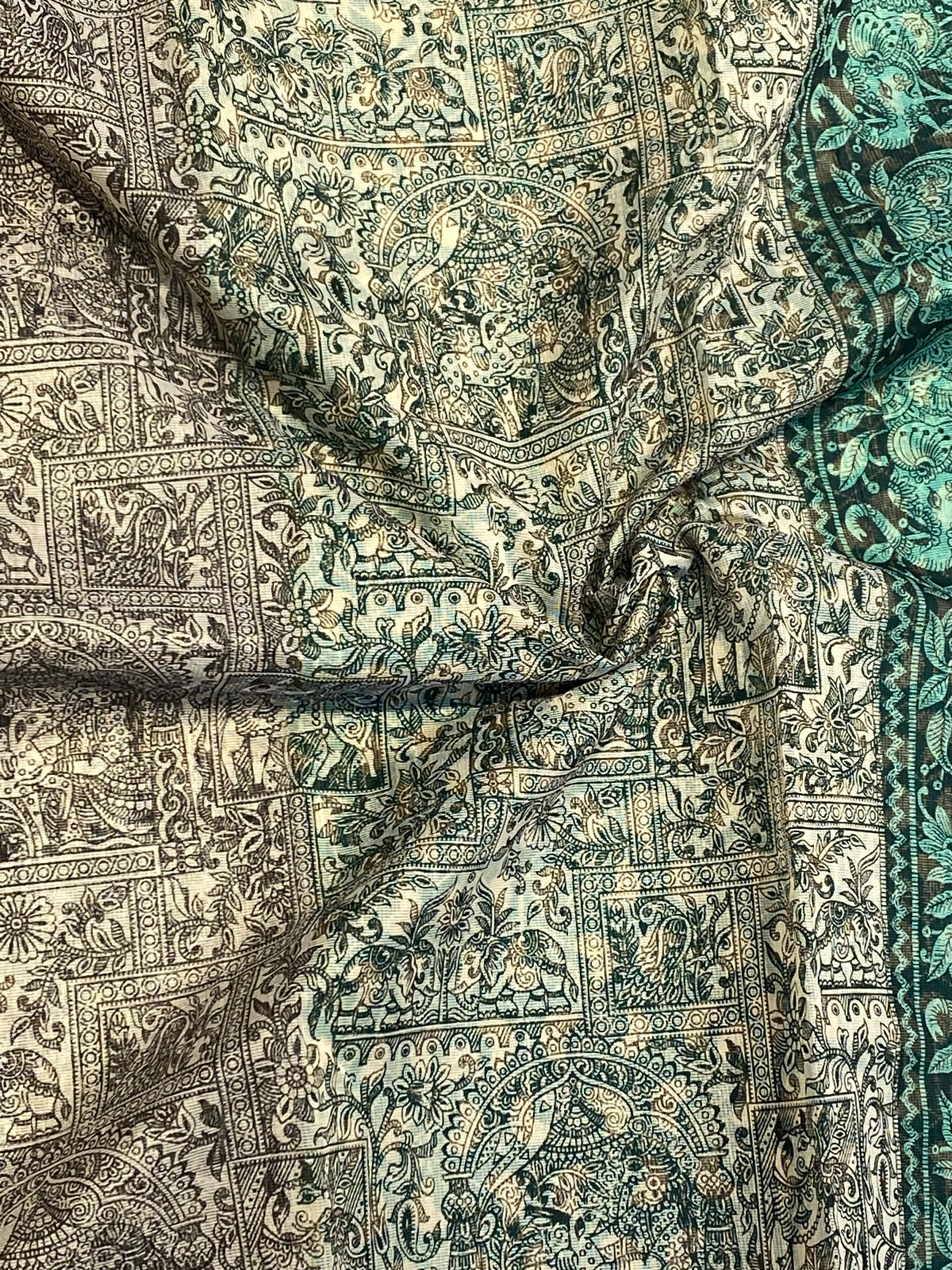 Semi Cotton Kota Saree