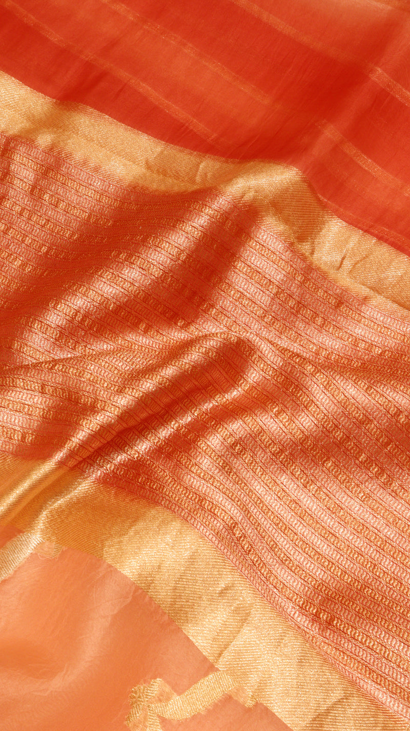 Handloom Pure Kora Silk Saree