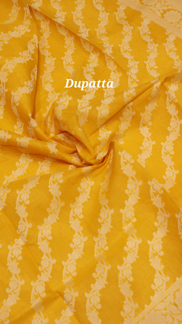 Jamdani Mul Cotton Suit Set