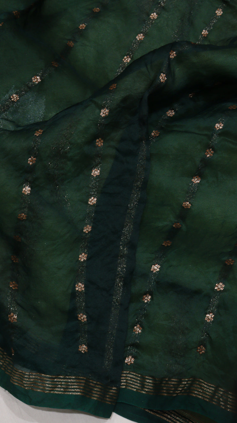 Pure Handloom Kora Silk Saree