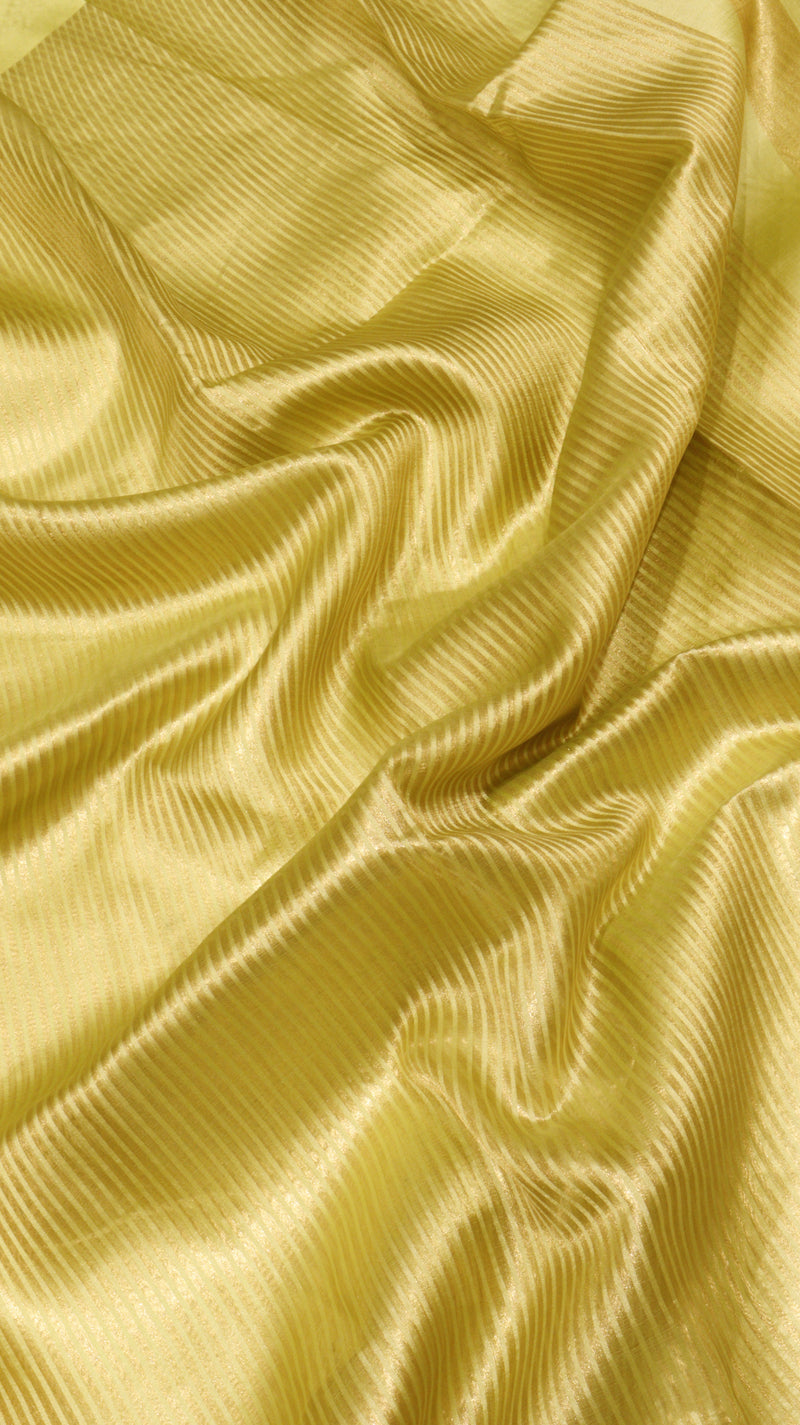 Striped Tissue Katan Silk Saree