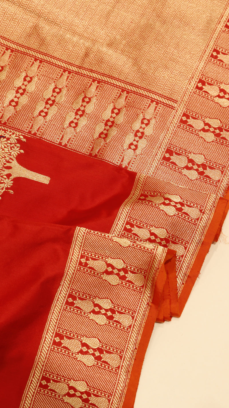 Handloom Pure Katan Silk Saree