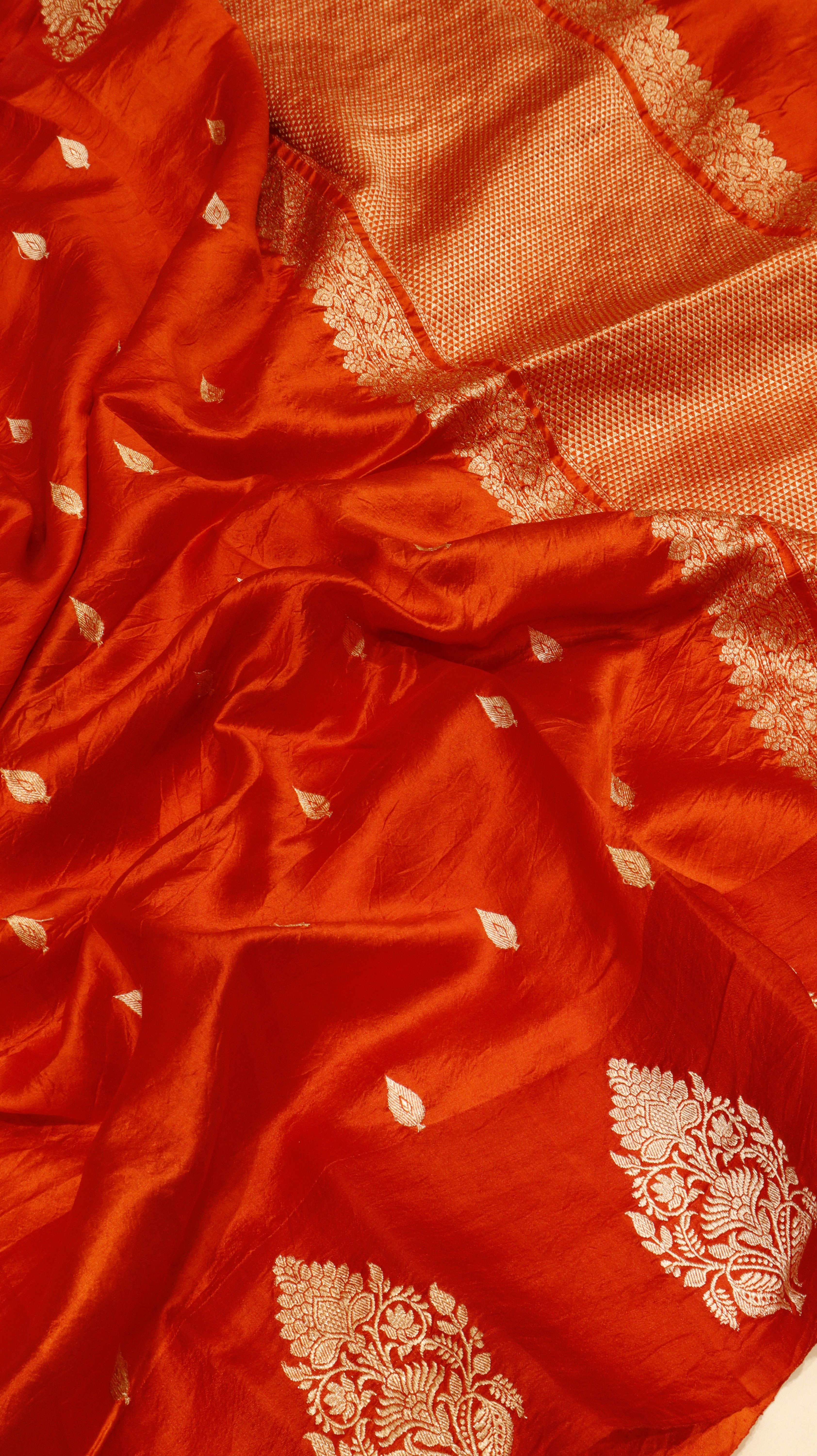 Handloom Pure Soft Katan Silk Saree