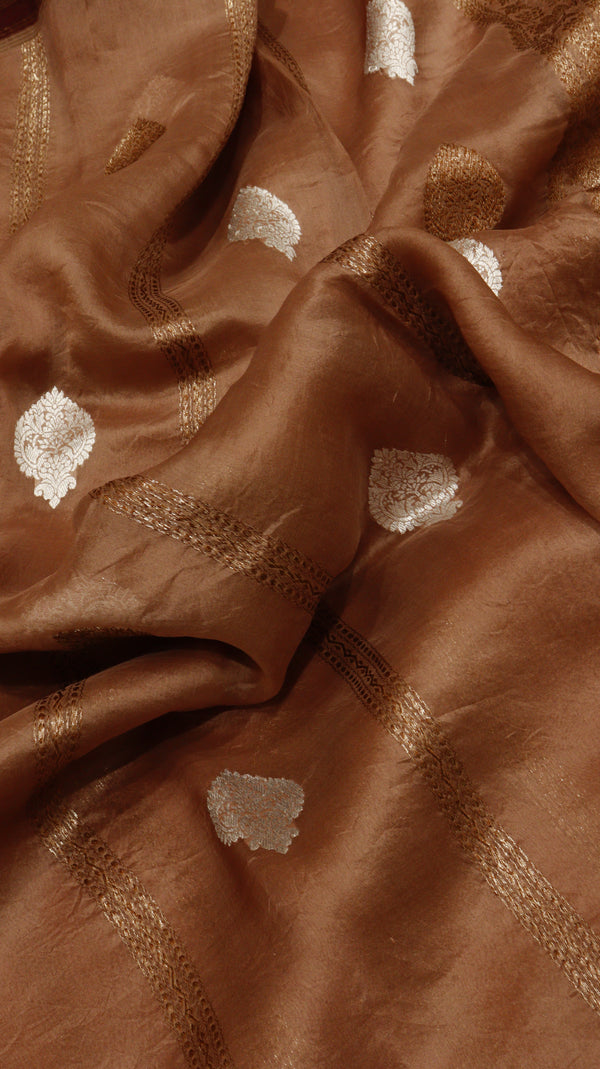 Pure Handloom Kora Silk Saree